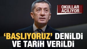 Okullar pazartesi günü açılıyor