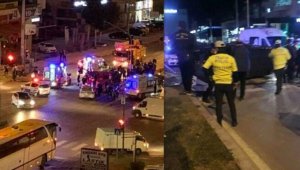 Özel harekat aracı kaza yaptı; 4'ü polis 6 kişi yaralandı