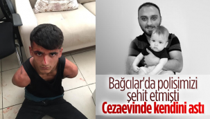 Polisi şehit eden zanlı intihar etti
