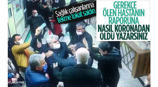 Sağlık çalışanlarına saldırı