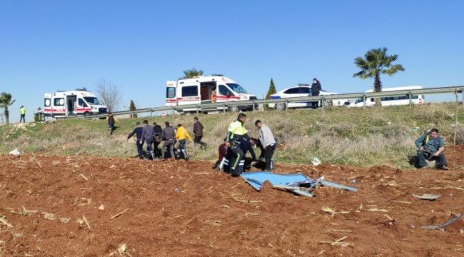 Şanlıurfa'da inşaat işçileri kaza yaptı: 6 yaralı