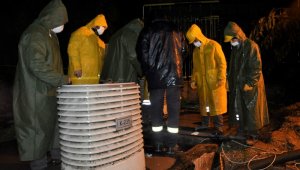 Selden etkilenen elektrik hatlarına anında müdahale