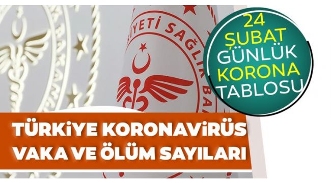 Son 24 saatte korona virüsten 72 kişi hayatını kaybetti