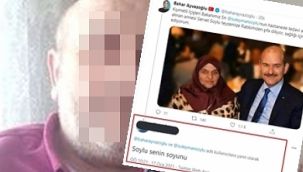 Süleyman Soylu'ya hakaret eden şüphelinin cezası belli oldu