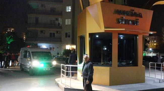 Taksi durağı önünde dehşet anları