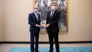 Türk Eğitim-Sen Genel Başkanı Geylan'dan Bakan Selçuk'a ziyaret