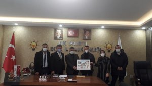 Türk İş Sendikasından AK Parti'ye ziyaret