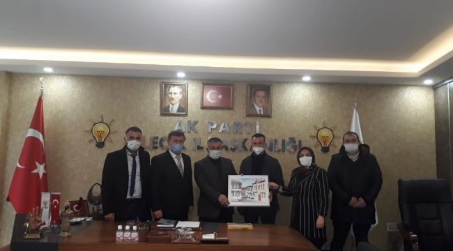 Türk İş Sendikasından AK Parti'ye ziyaret