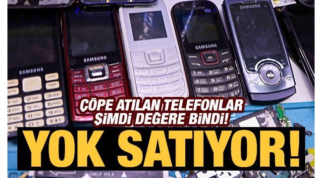 Tuşlu telefonlar değere bindi!