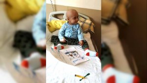 Vali Köşger'den küçük Kaan'a destek