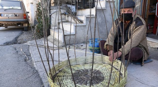 40 yıl sonra baba mesleği 'sepetçiliğe' döndü
