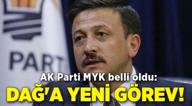 AK Parti'nin yeni MYK'sı belli oldu! İşte o isimler…
