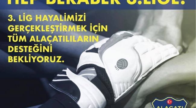 Alaçatıspor'dan destek çağrısı