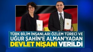 Almanya'dan Uğur Şahin ve Özlem Türeci'ye Liyakat Nişanı
