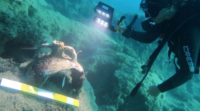 Antalya kıyılarında 3 yılda 125 batık bulundu