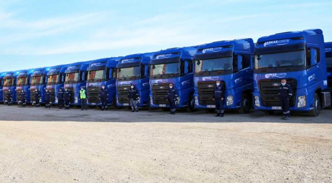 Arkas Lojistik'ten 35 milyon liralık filo yatırımı