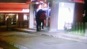 ATM'de gaspçı dehşeti