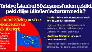 Avrupa, İstanbul Sözleşmesi'ne nasıl bakıyor?