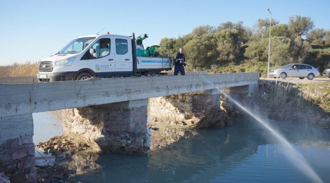 Ayvalık'ta sivrisinekle 365 gün mücadele