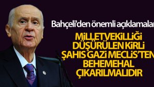 Bahçeli'den Gergerlioğlu açıklaması
