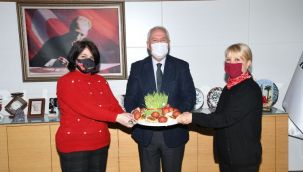 Başkan Selvitopu'ndan nevruz ziyareti
