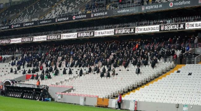 Beşiktaş tribünleri boş kalmadı!