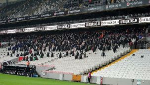 Beşiktaş tribünleri boş kalmadı!