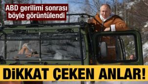 Biden'in 'katil' dediği Putin tatilde