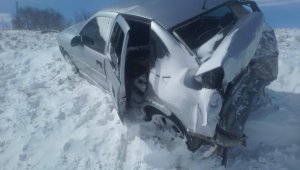 Bingöl'de trafik kazası:4 yaralı