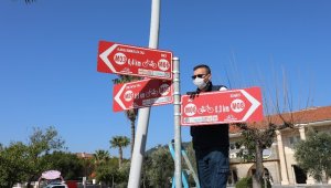 Bisiklet rotası bakımdan geçiyor