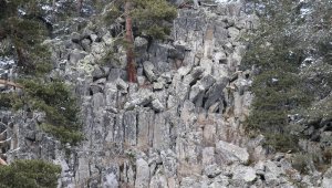 Bolu'da, milyonlarca yıl öncesine ait lav gölü kalıntıları bulundu