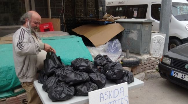 Bu da askıda 'patates-soğan' kampanyası