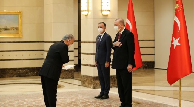 Cumhurbaşkanı Erdoğan, Dominik Cumhuriyeti Büyükelçisini kabul etti