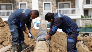 Datça Yeni Çeşme'de içme suyu hatları yenilendi