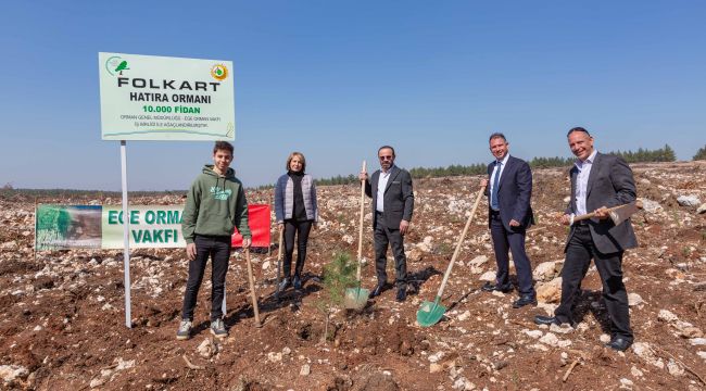 Ege Orman Vakfı'ndan 26 yılda 10 milyon fidan