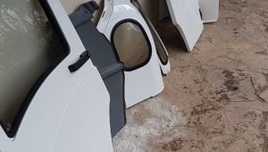 Engellinin aracı bulundu! 37 parçaya ayırmışlar