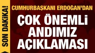Erdoğan'dan Öğrenci Andı açıklaması