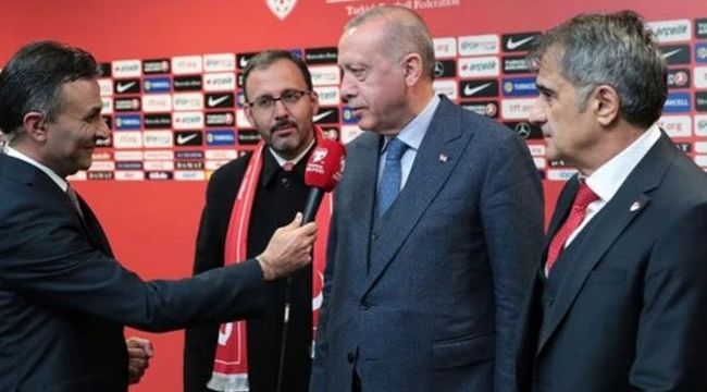 Erdoğan, Letonya maçını statta izleyecek