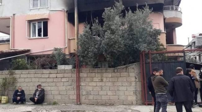 Hatay'da 2 yaşındaki ikizler yangında hayatını kaybetti