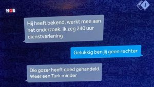 Hollanda polisi Türklerden özür diledi