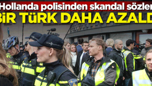 Hollanda polisinin terbiyesizliği!