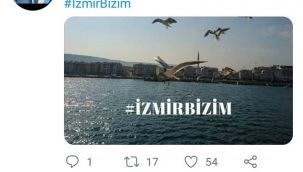 "İzmirBizim" diyerek binlerce tweet attılar