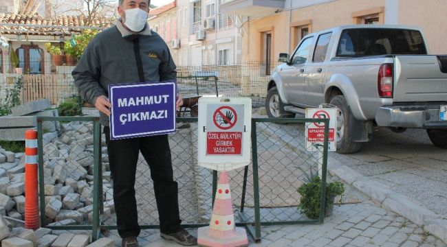 İzmir'de deprem sigortalı sokak