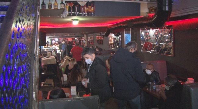 İzmir'de 'KADES' ihbarı ile gece kulübü baskını