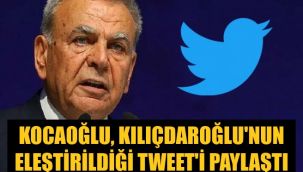 Kocaoğlu'nun tweeti merak konusu oldu