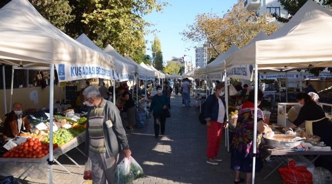 Kuşadası Belediyesi'nden yerel üreticiye salgın desteği