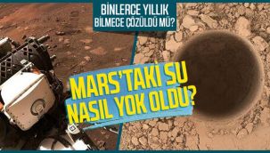 Mars'ın yüzeyinden kaybolan su nerede?