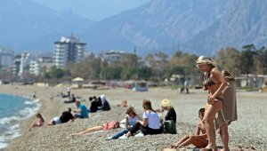 Mart ayında deniz keyfi