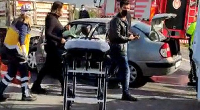 Menemen'de kaza: 6 yaralı