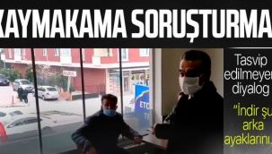 O kaymakama soruşturma
